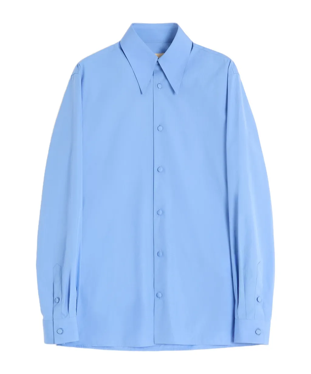 Valentino Button-Up Long-Sleeved Shirt