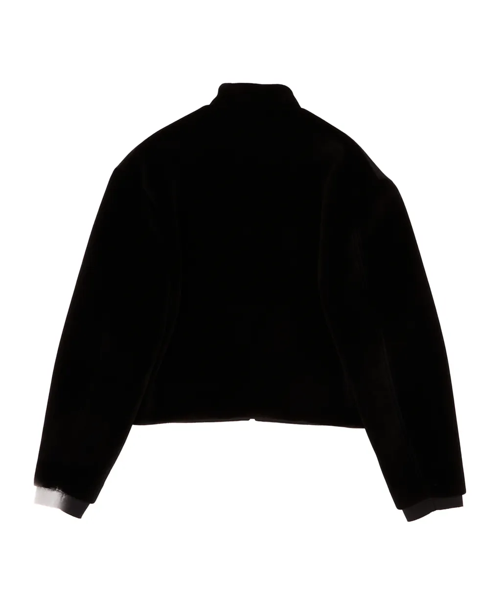 Cropped Bomber Jacket