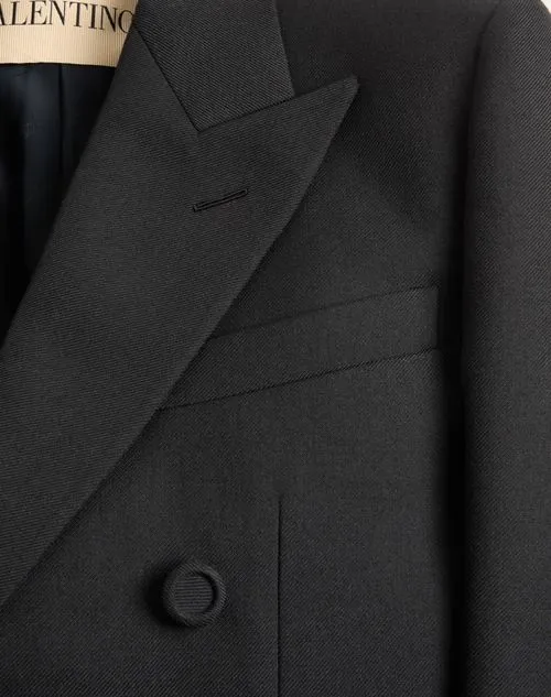 Valentino Double-Breasted Blazer