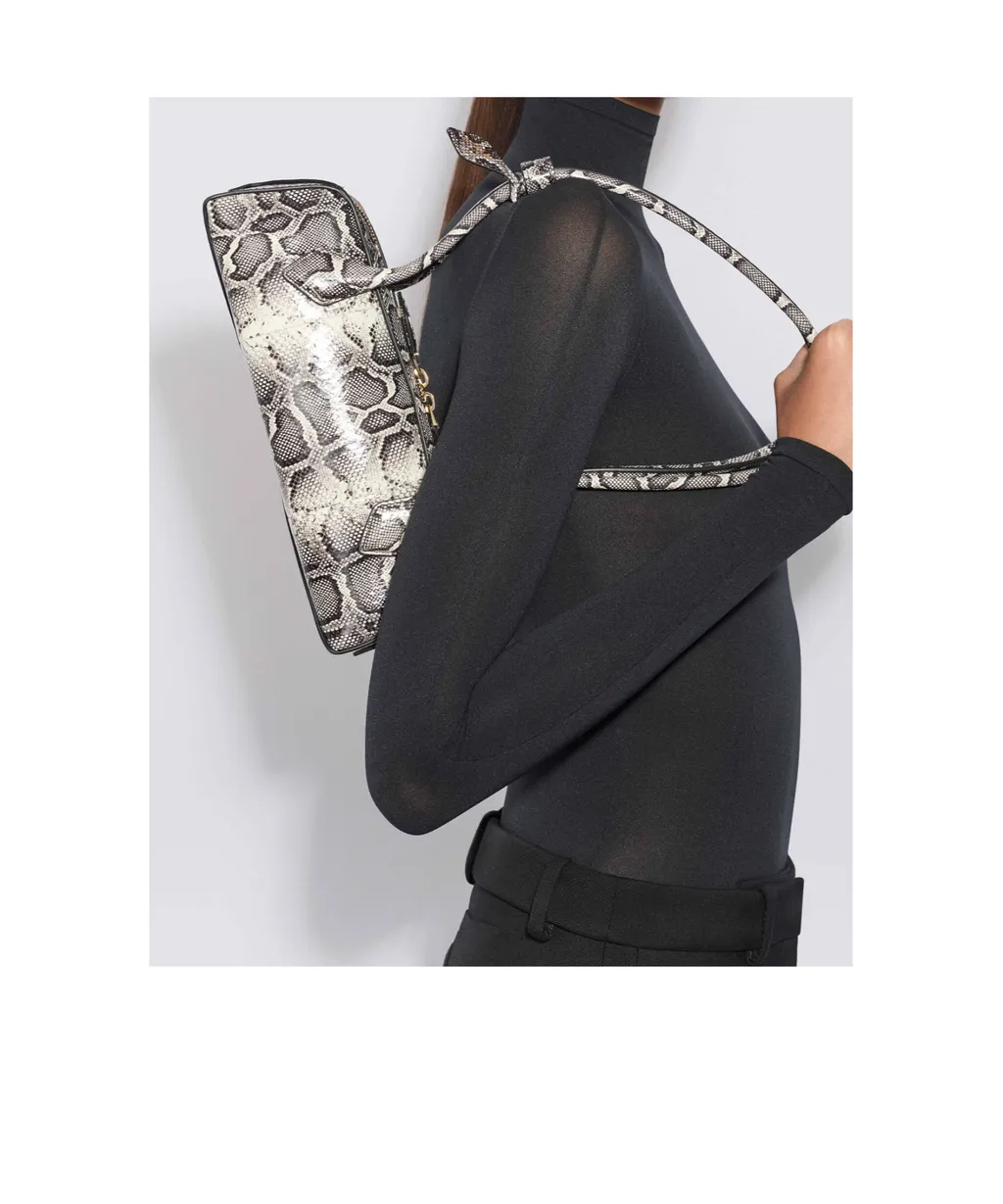 Small Animal Print Shoulder Bag