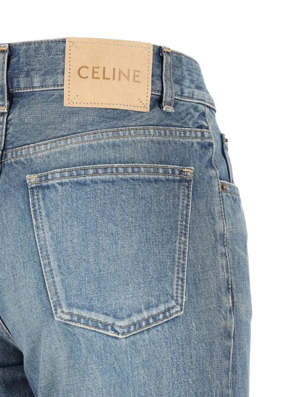 Waistband Denim Trousers