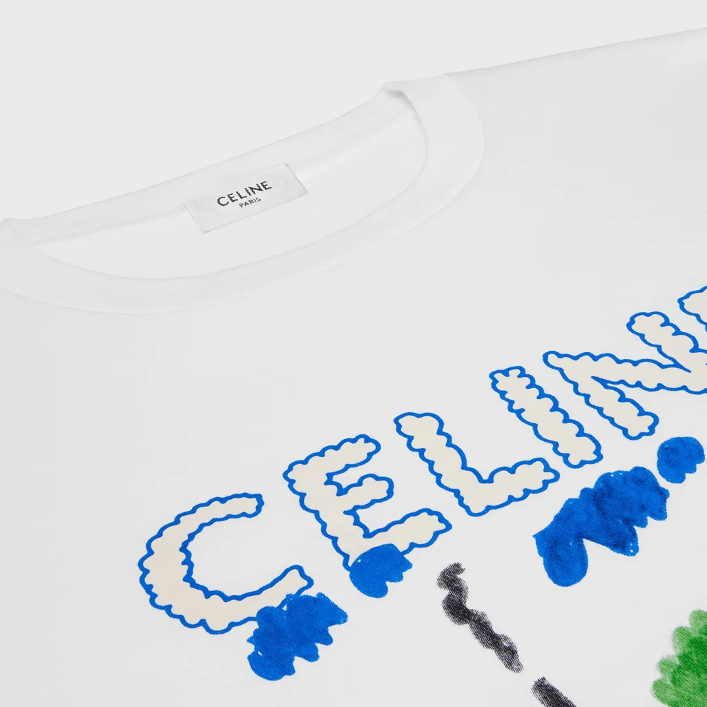 Loose T-Shirt In Cotton Jersey