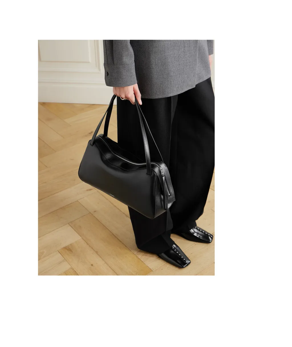 Jil Sander Zip-Up Shoulder Bag