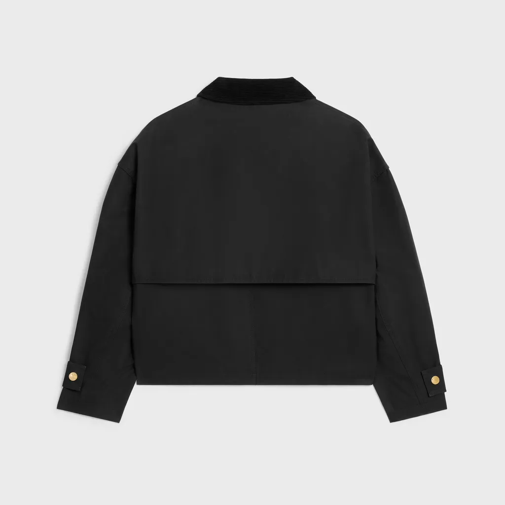 Jacket In Waxed Cotton