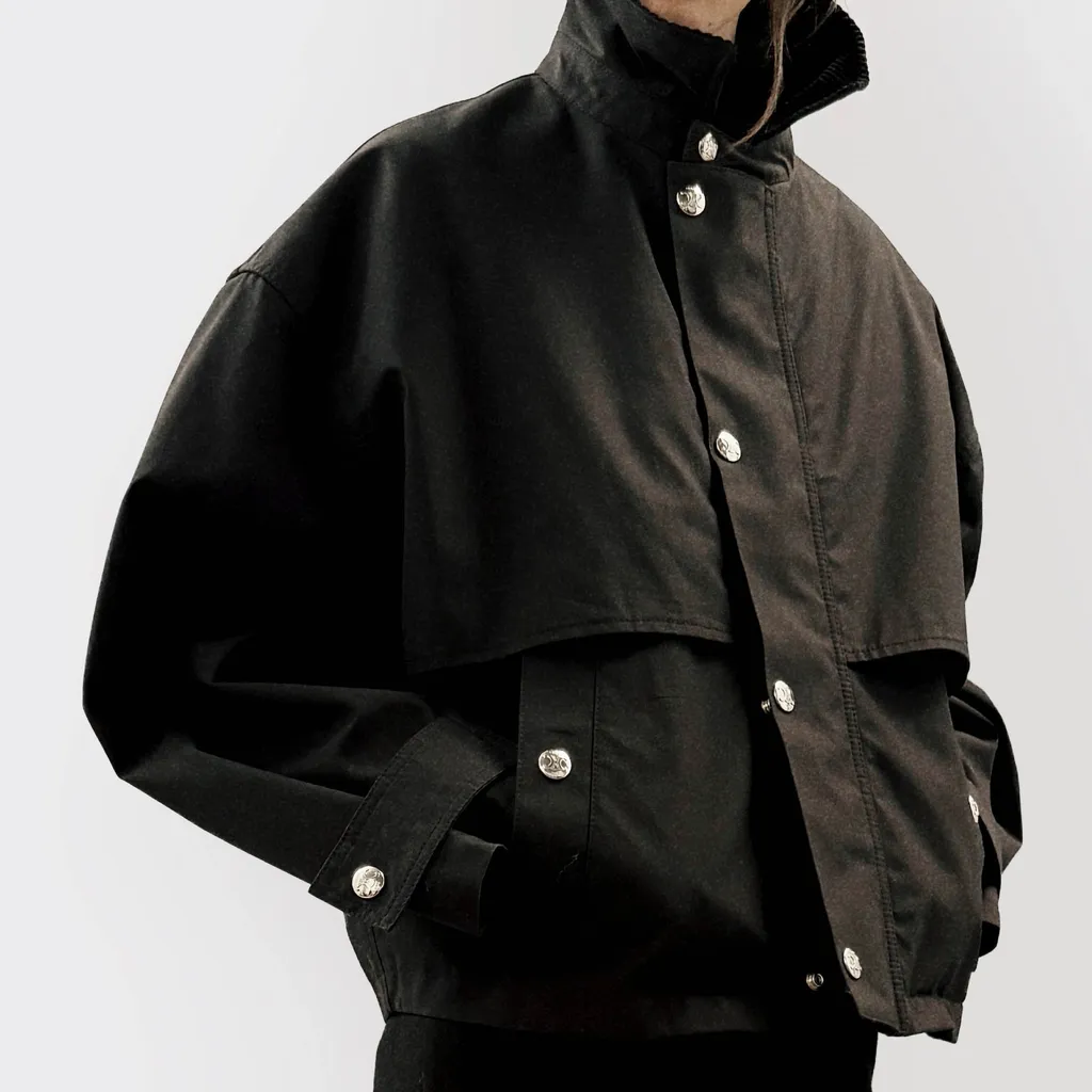 Jacket In Waxed Cotton