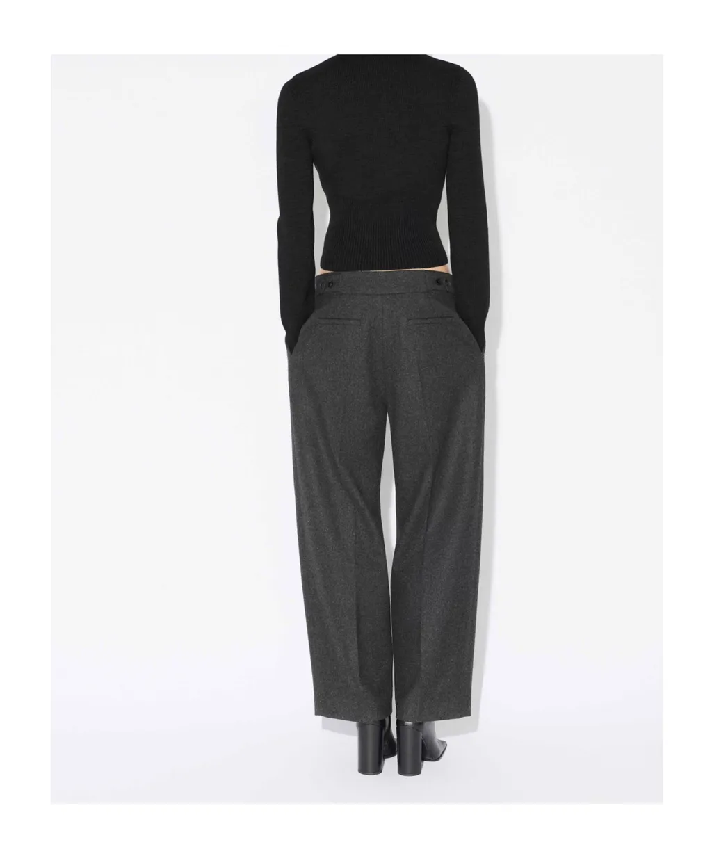 Alaa Flannel Tailored Pants