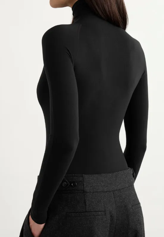 High-Neck Bodysuit