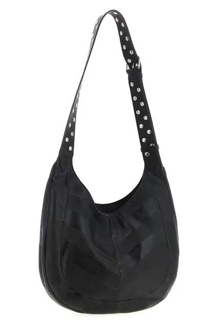 Valentino Vlogo Signature Stud Detailed Shoulder Bag