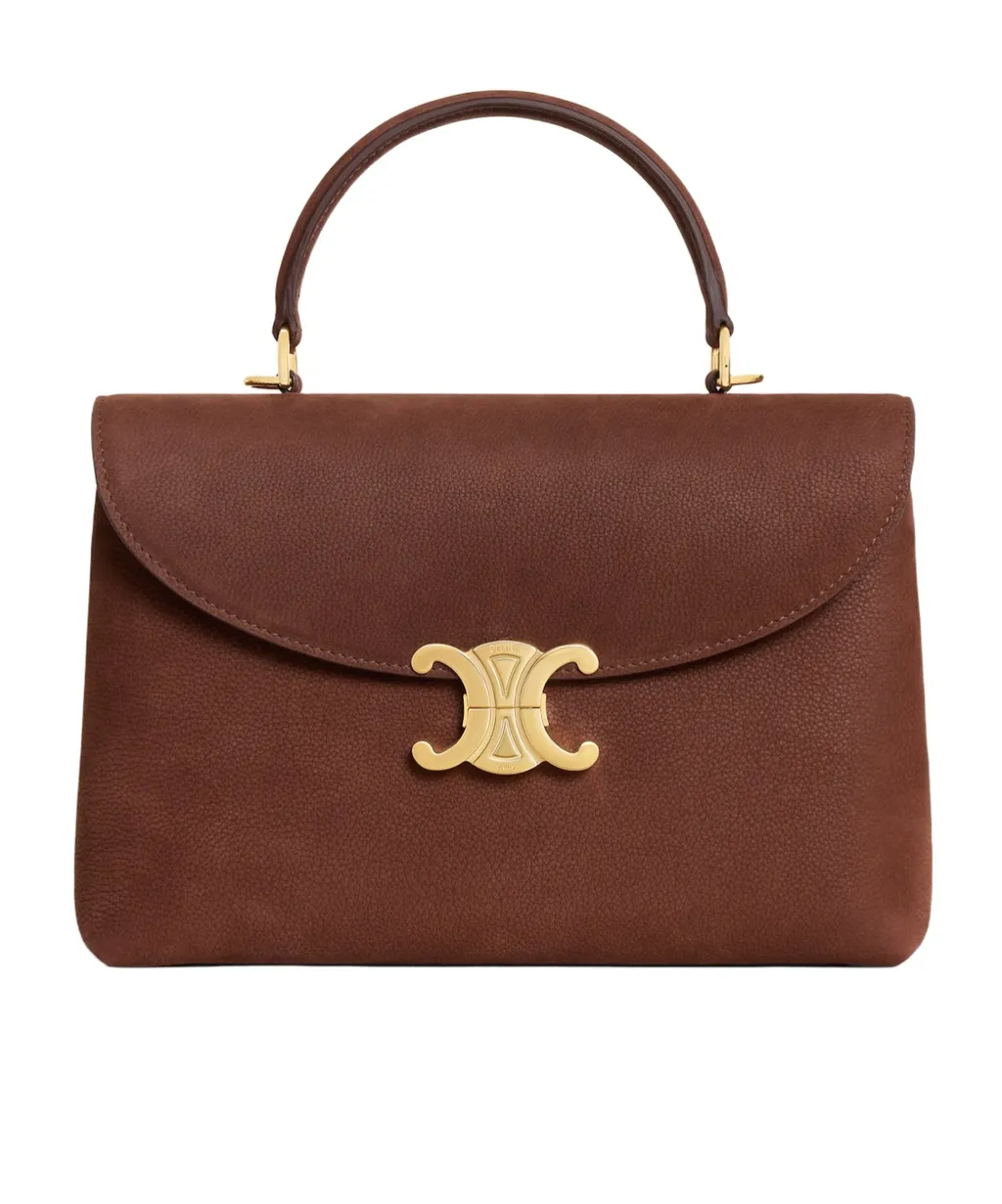 Medium Nino Bag In Grained Nubuck Calfskin
