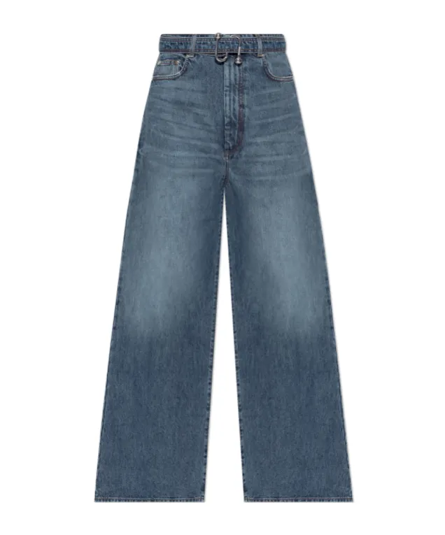 Sportmax Procida Low Waist Oversized Jeans