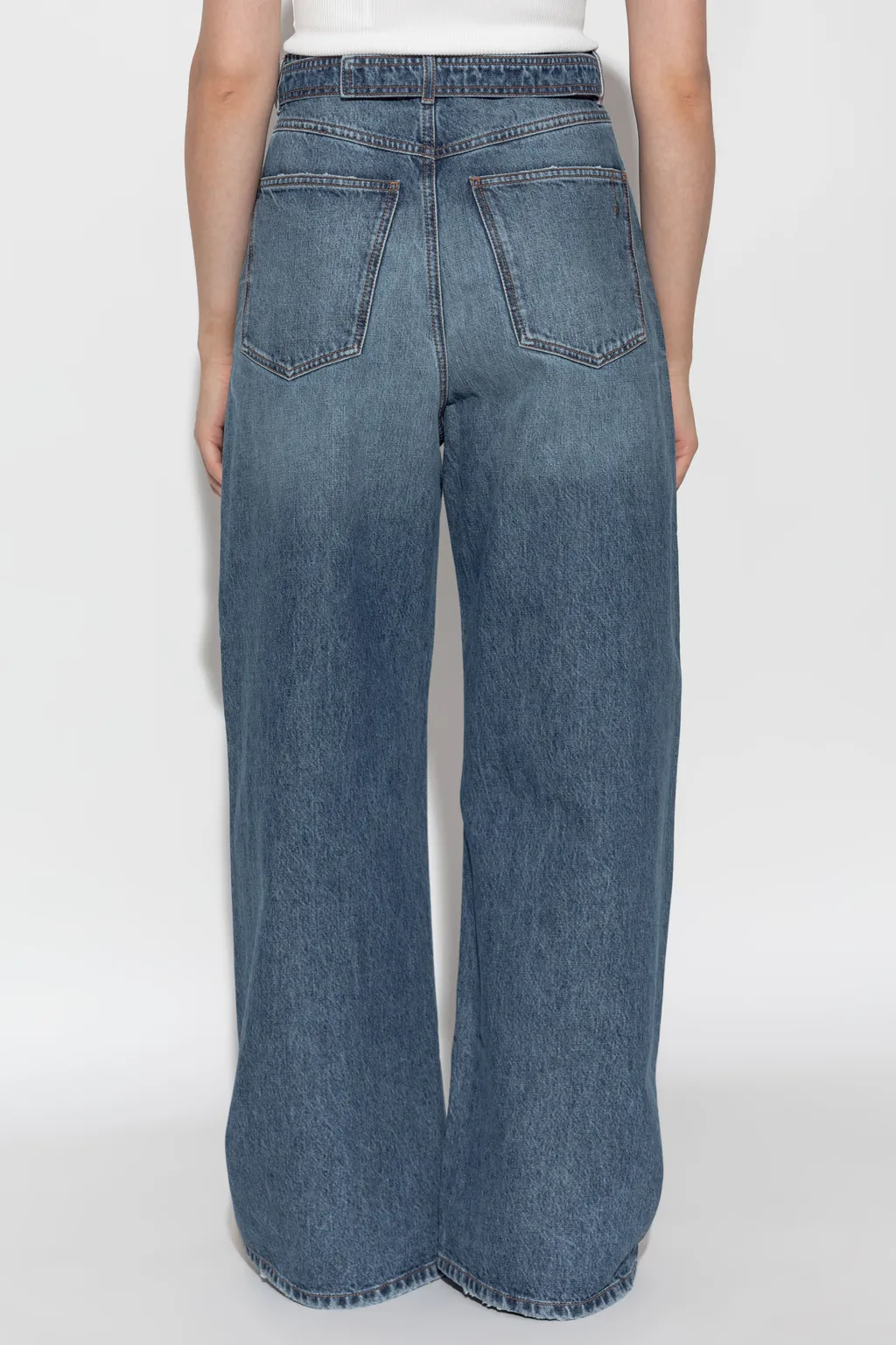 Sportmax Procida Low Waist Oversized Jeans
