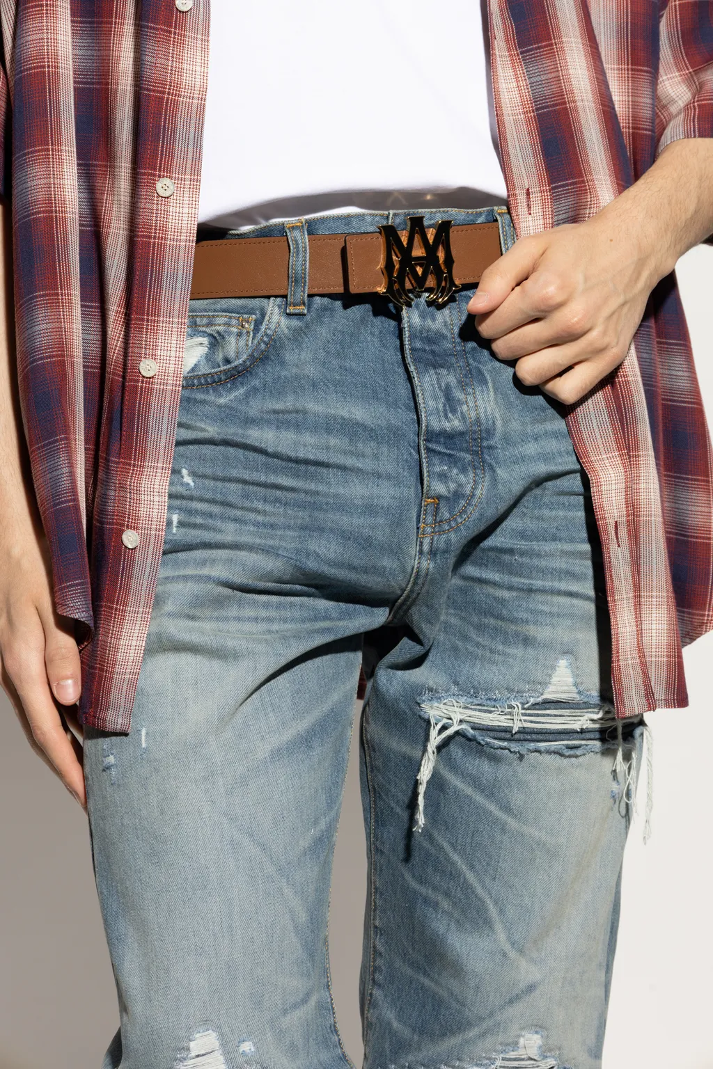 Reversible Leather Belt