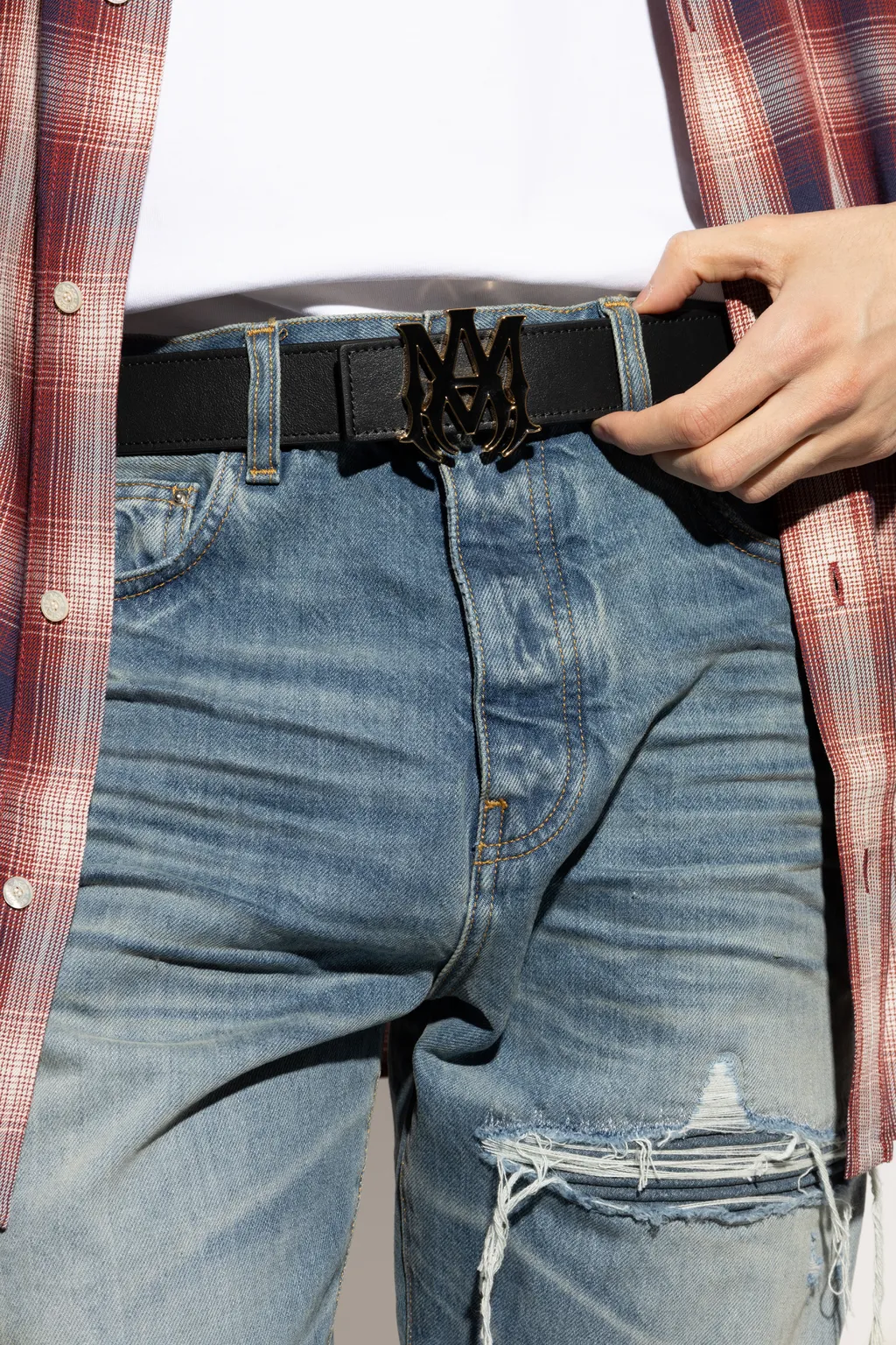 Reversible Leather Belt