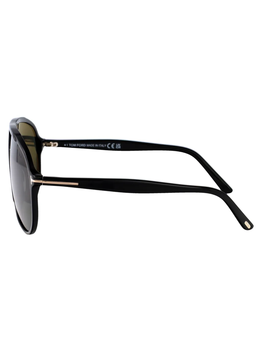 Tom Ford Eyewear Oversized Pilot Frame Sunglasses