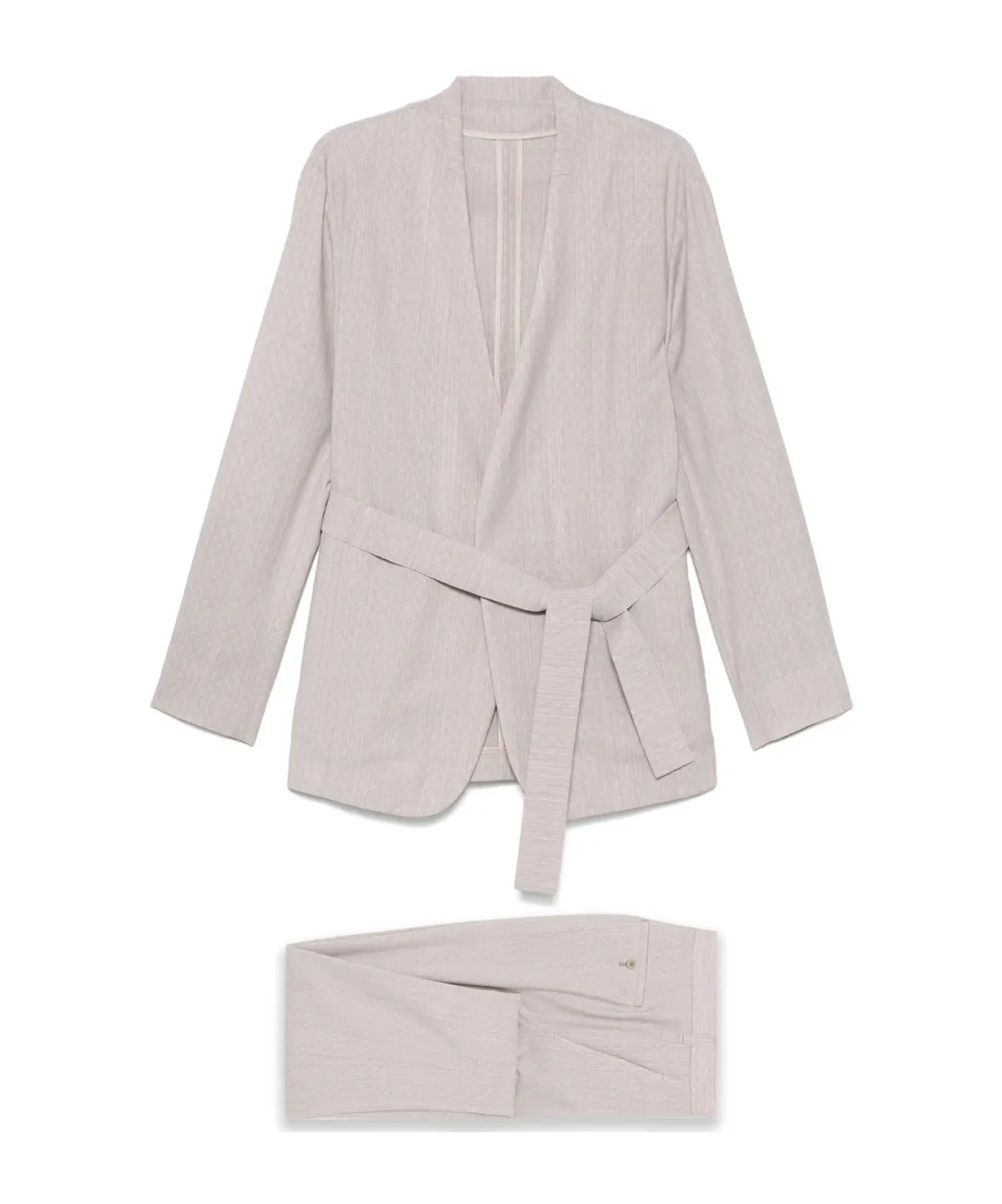 Virgin Wool Single-Breasted Suit
