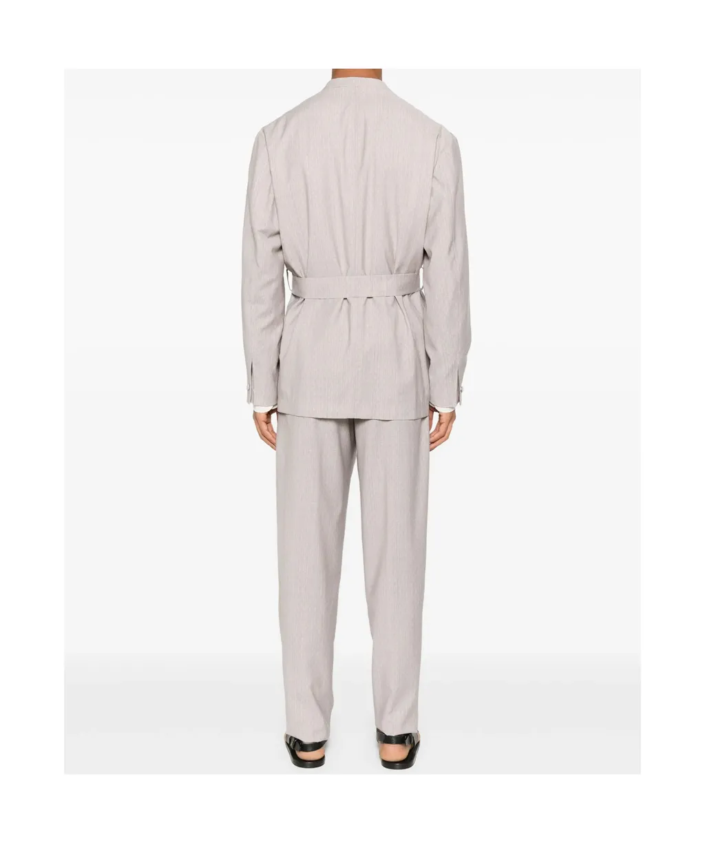 Virgin Wool Single-Breasted Suit