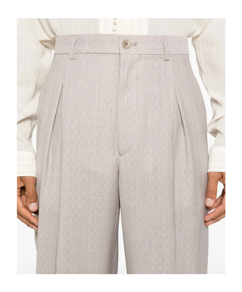 Virgin Wool Single-Breasted Suit
