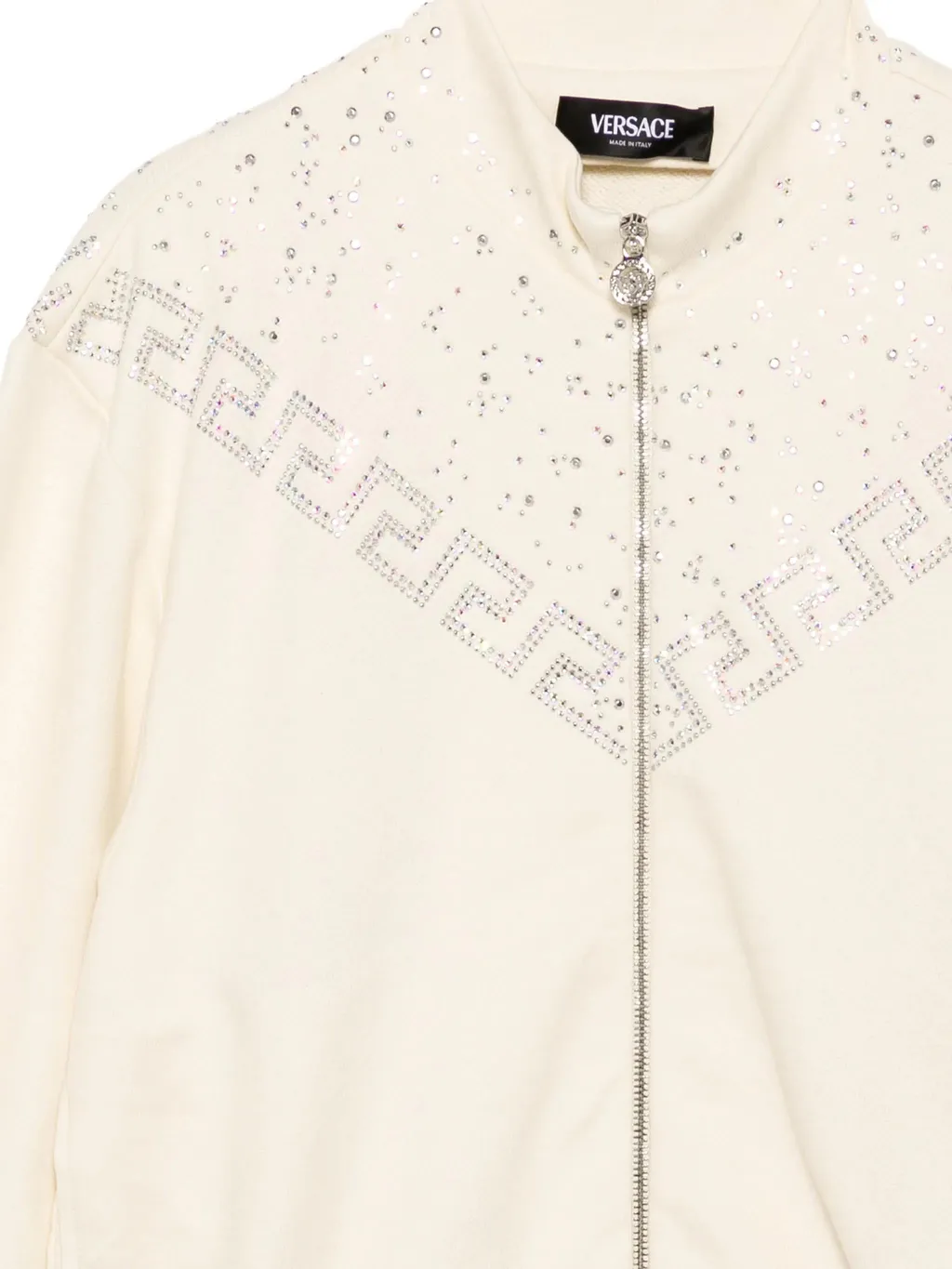 Greca-Embroidered Sweatshirt