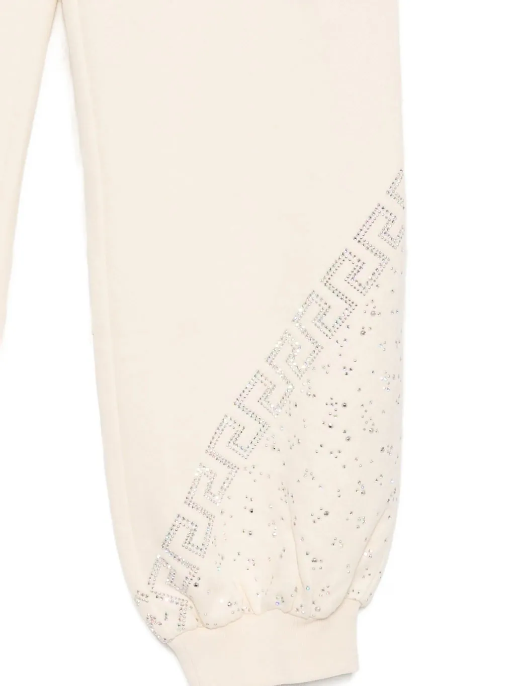 Greca-Embroidered Track Pants