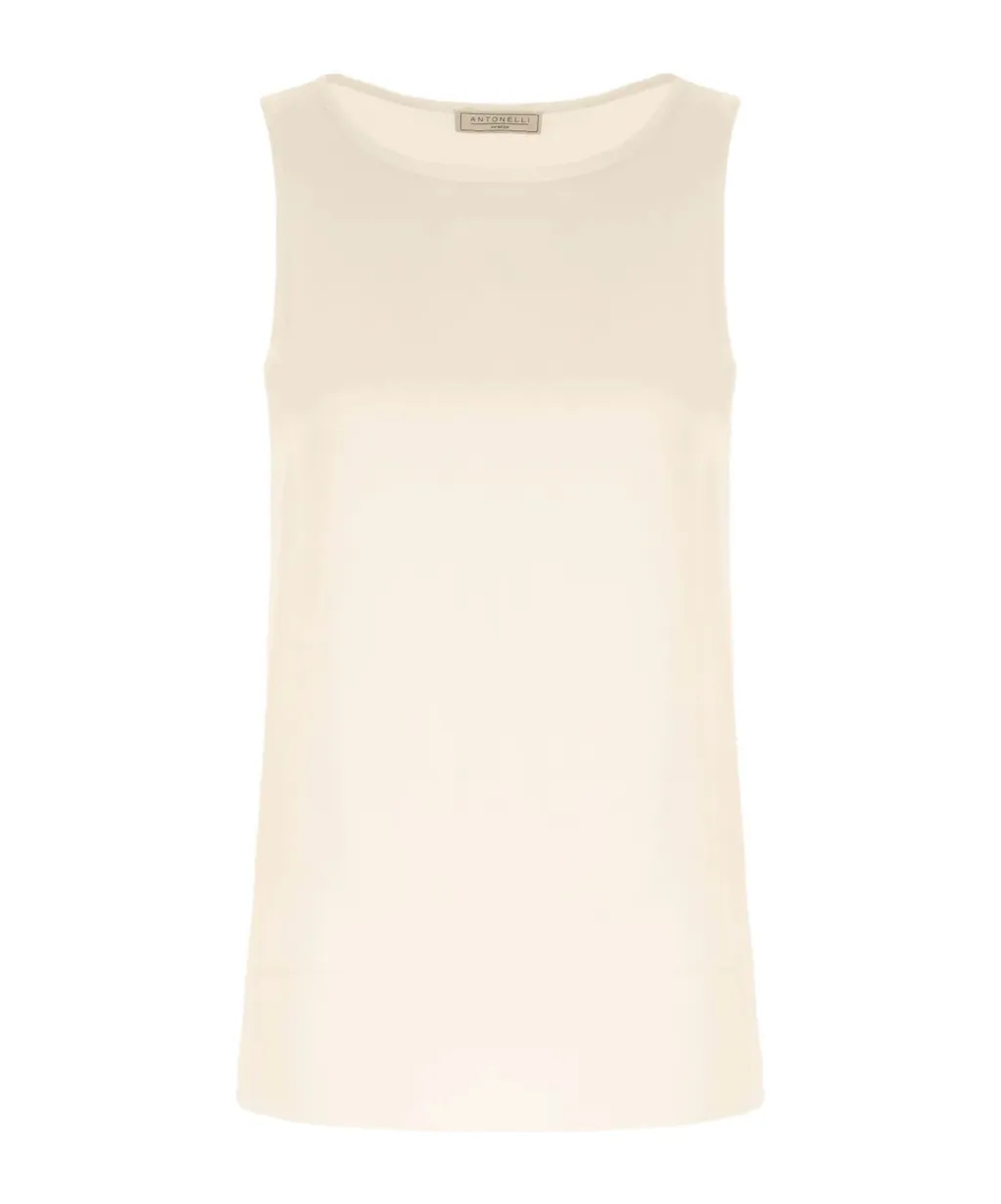 Ribbed Elastic Vest