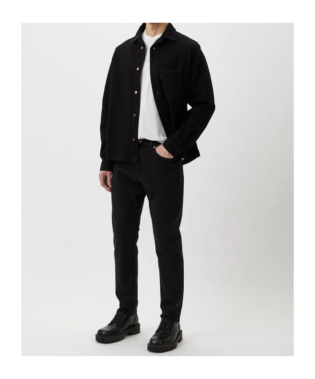 Button-Down Long-Sleeved Shirt