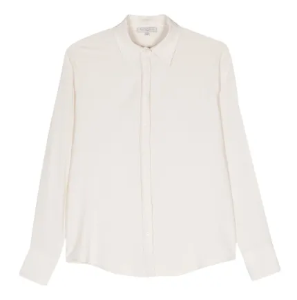 Crepe-Texture Shirt