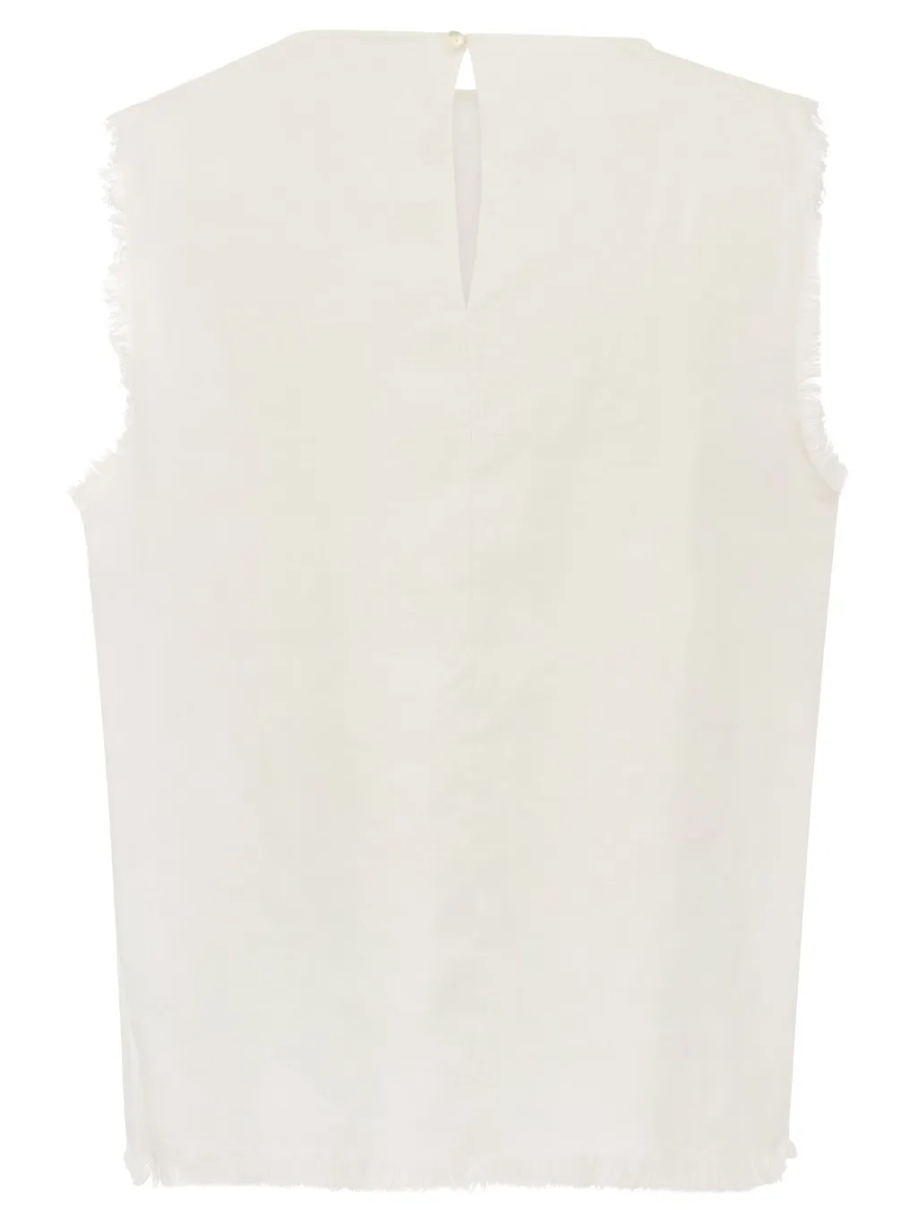 Linen Sleeveless Jumper