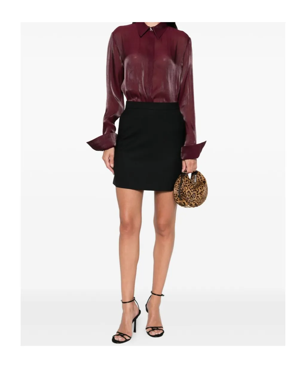 Side Pocket Mini Skirt