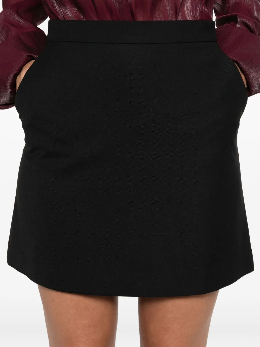 Side Pocket Mini Skirt