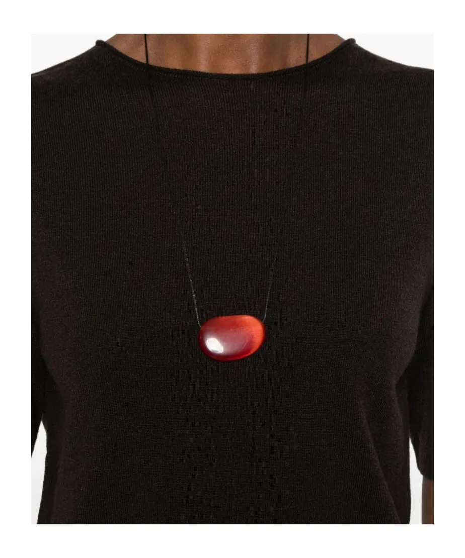 Short-Sleeved Knitted T-Shirt