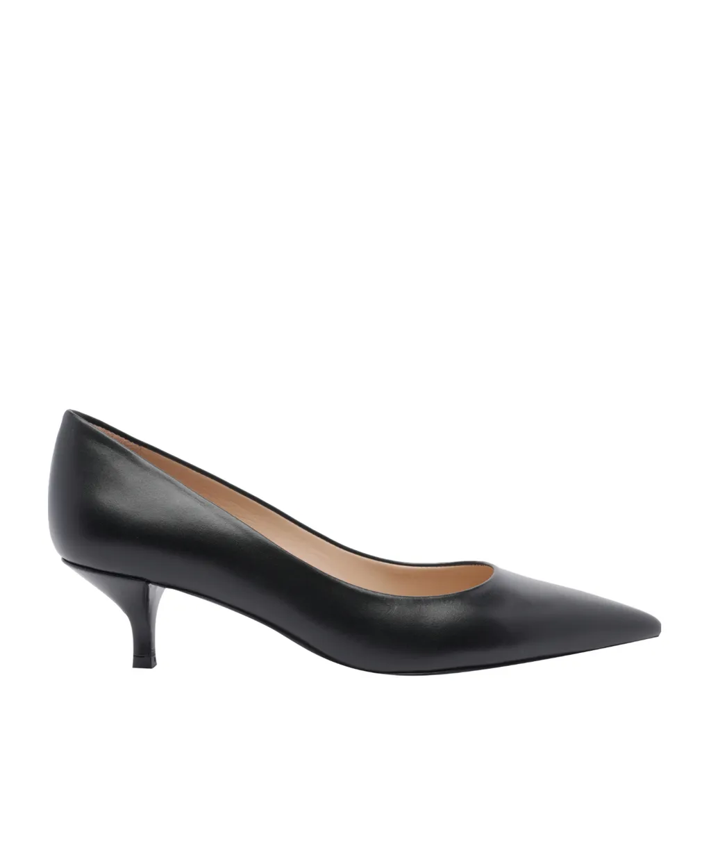 Stuart Power Leather Pumps