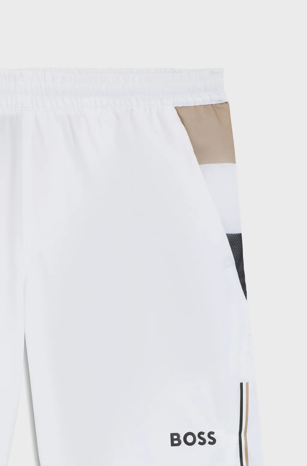 Elasticated-Waist Shorts