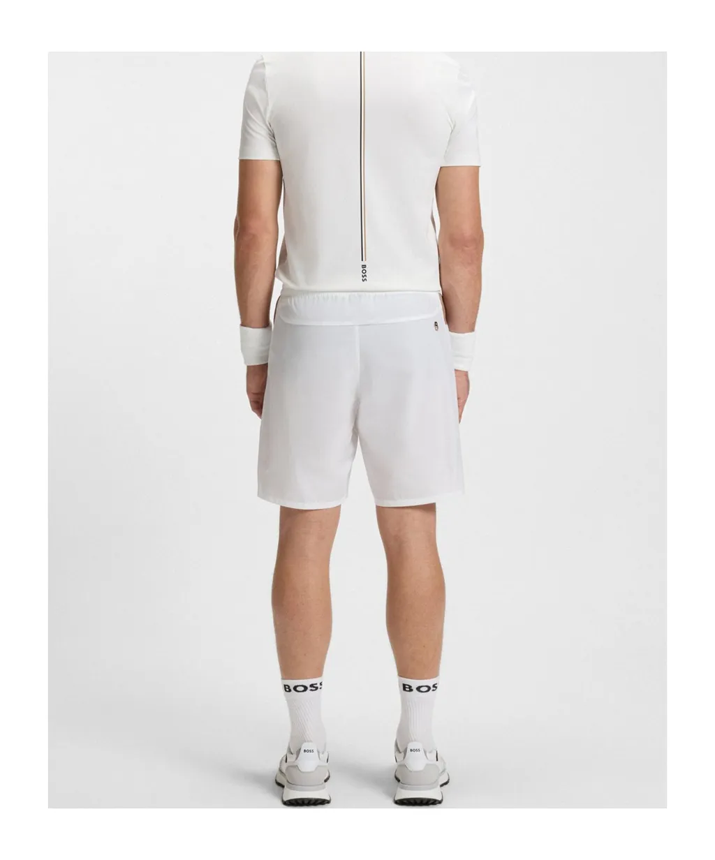 Elasticated-Waist Shorts