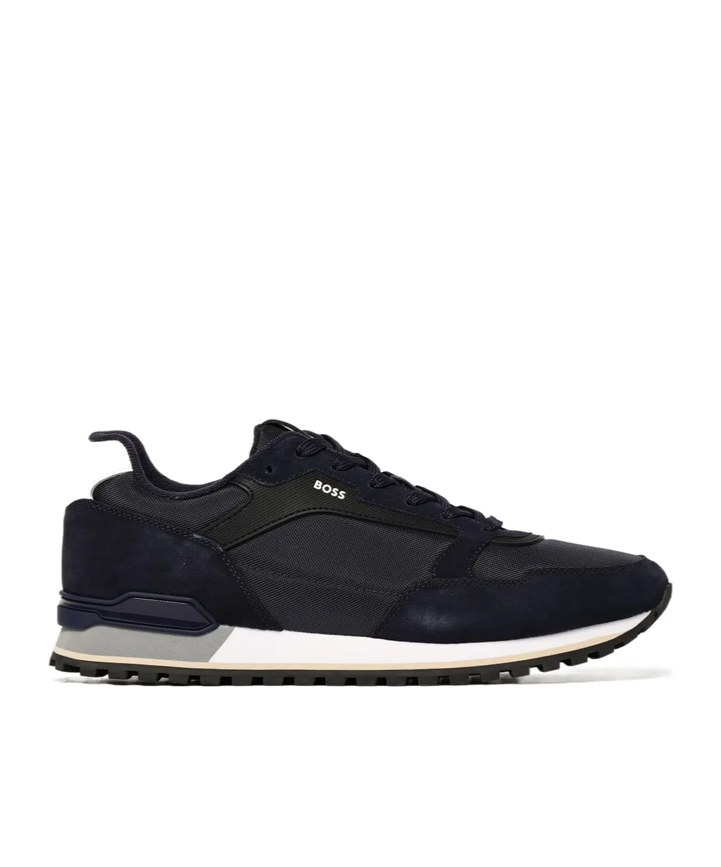 Boss Hugo Boss Panelled Lace-Up Sneakers