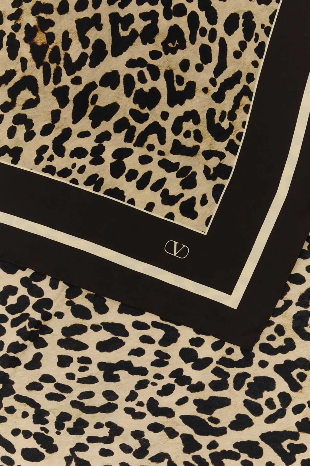 Valentino Animal Printed Scarf