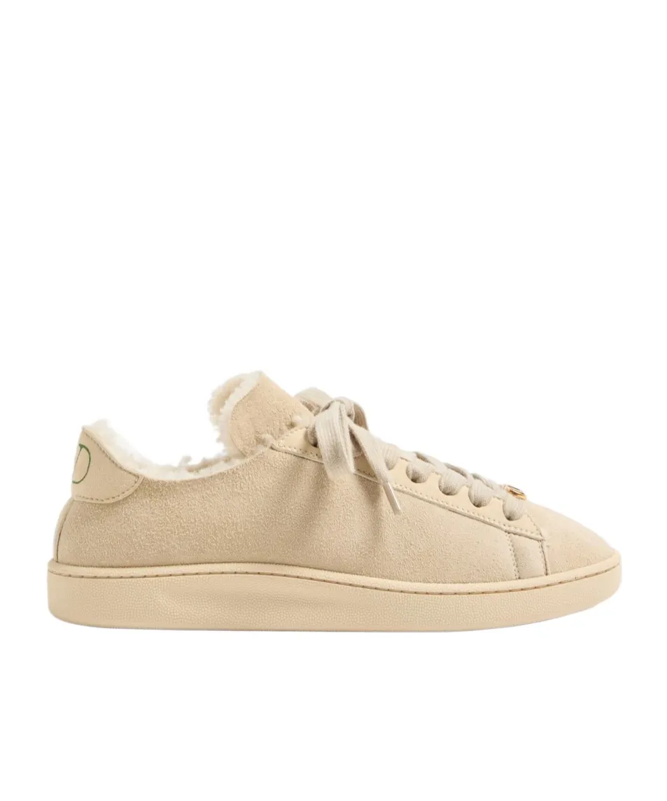 Valentino	Vlogo Plaque Lace-Up Sneakers