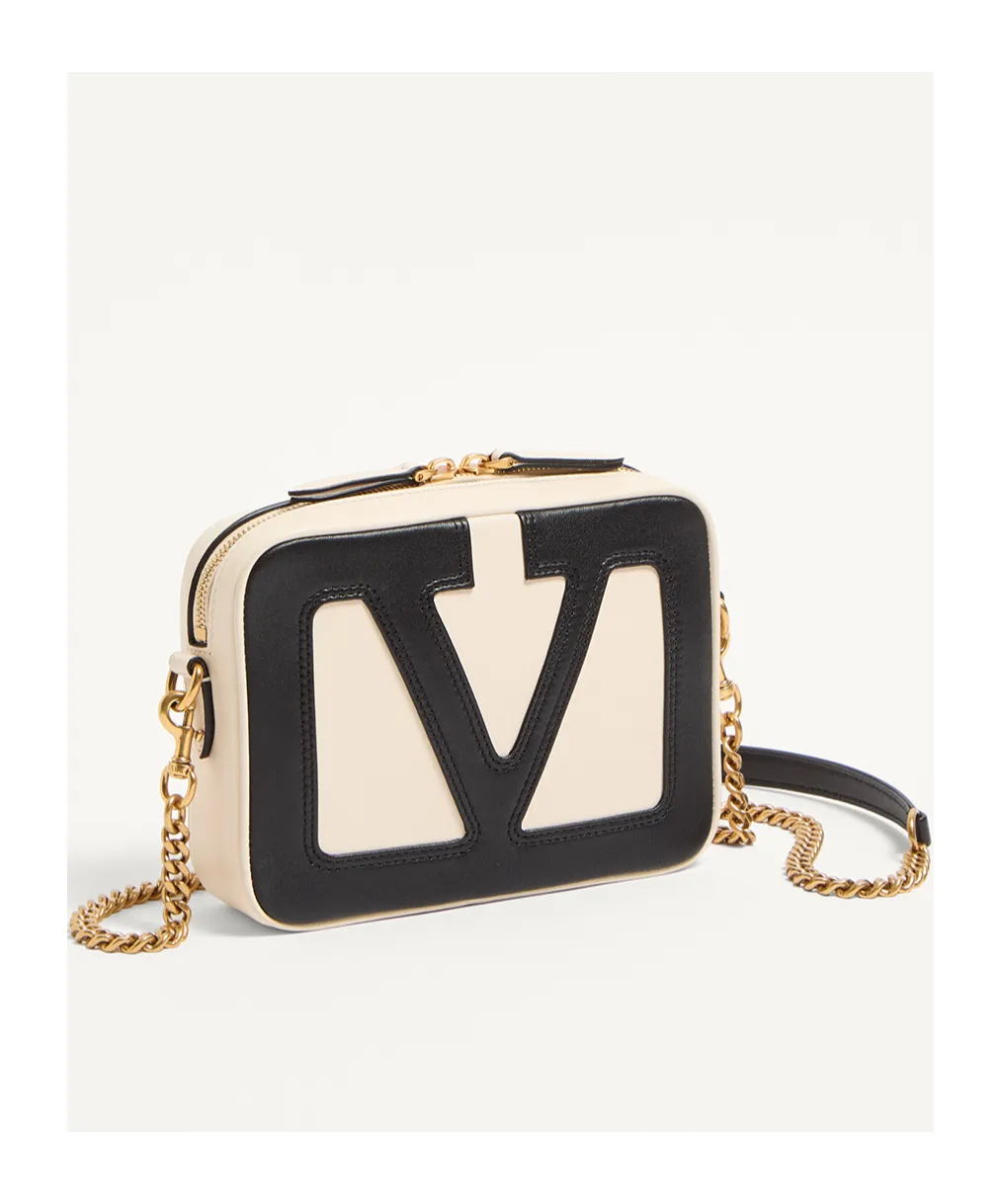 Valentino Viva Vlogo Signature Zip-Up Crossbody Bag