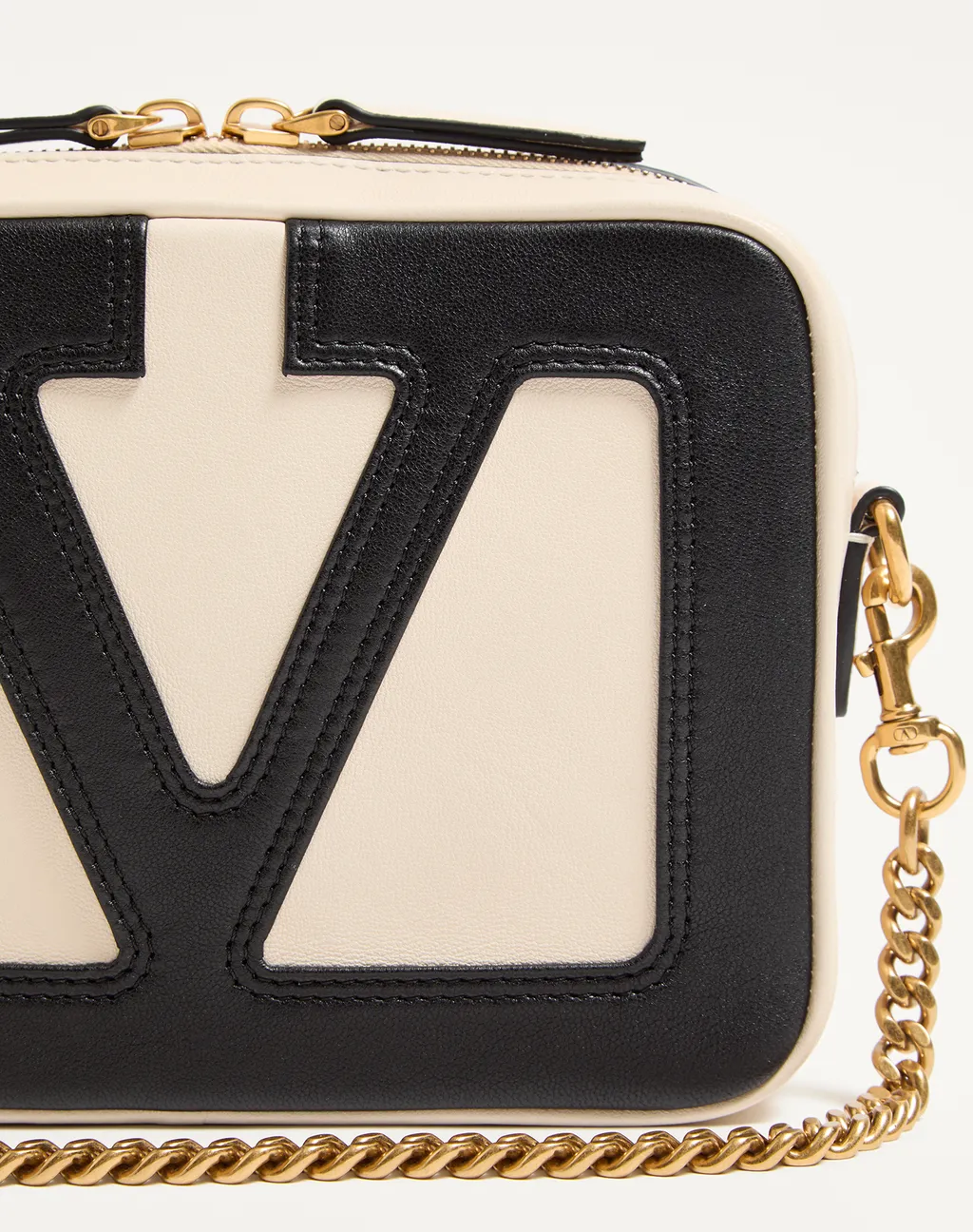 Valentino Viva Vlogo Signature Zip-Up Crossbody Bag