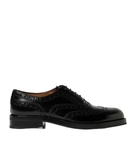 Leather Brogue Oxford Shoes
