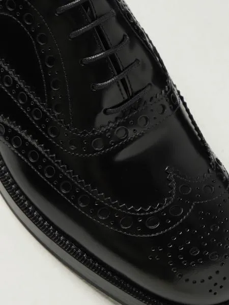 Leather Brogue Oxford Shoes