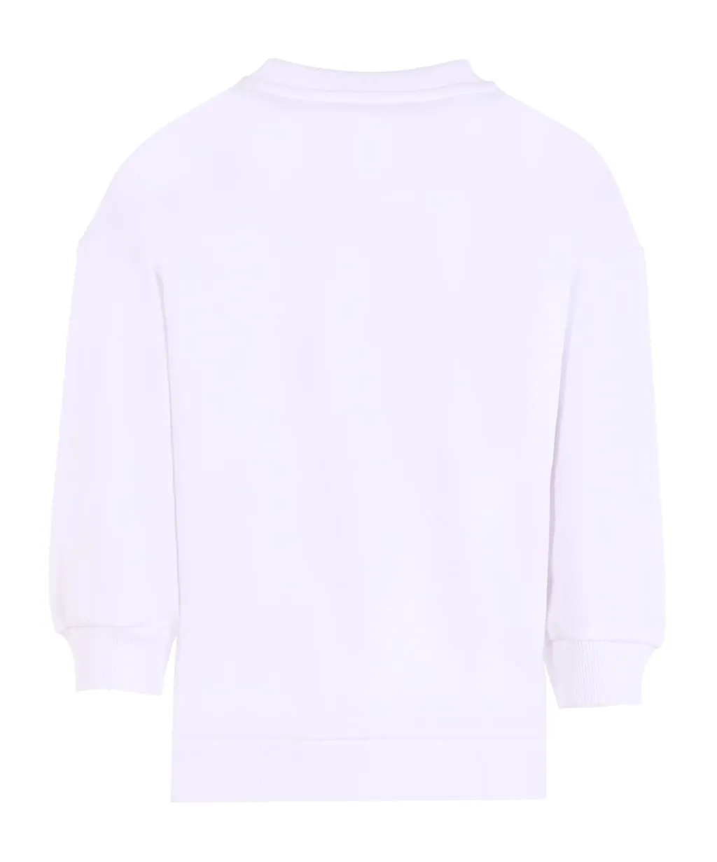 Balmain Kids Logo-Embellished Crewneck Sweatshirt