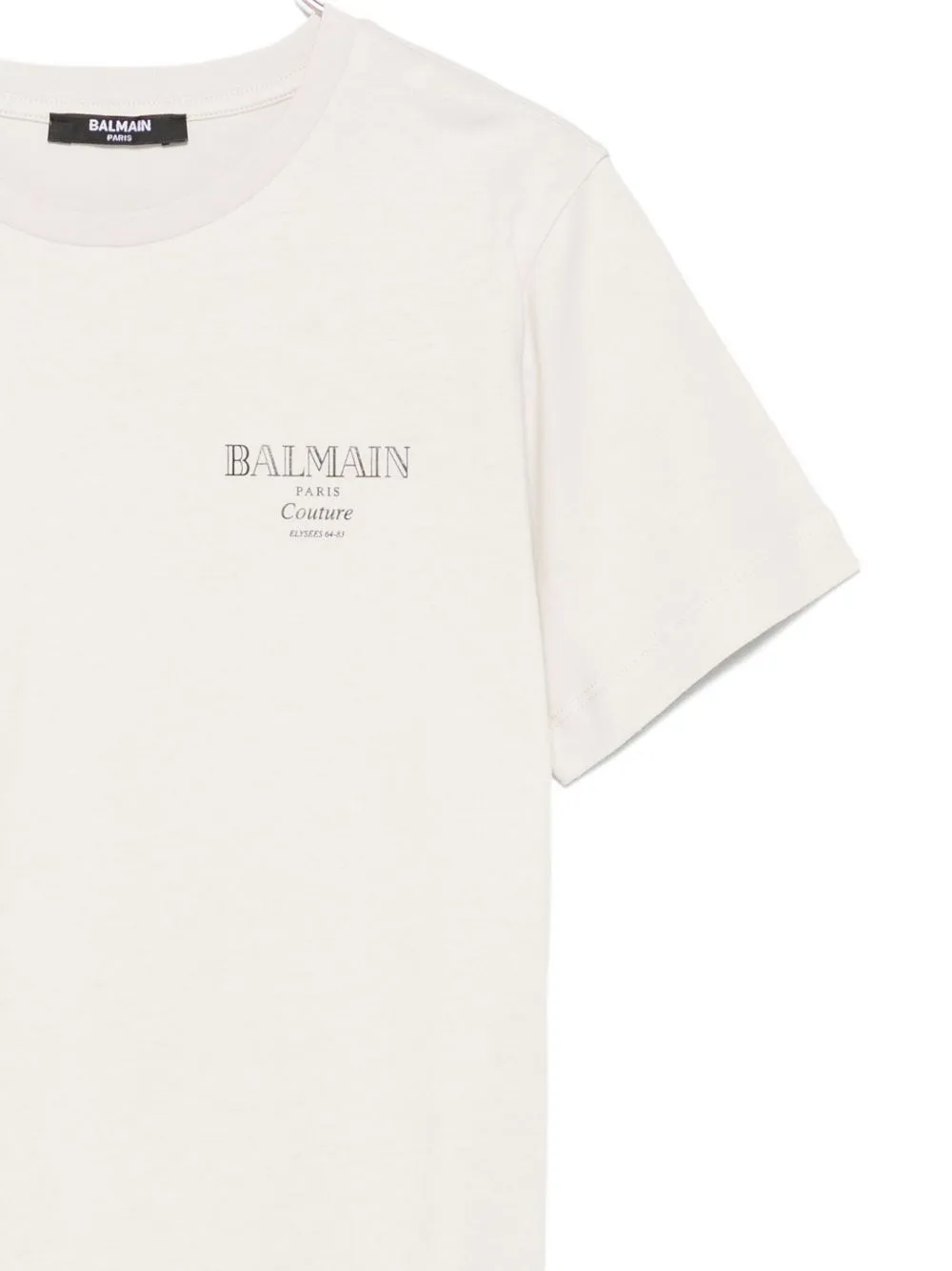Balmain Kids Logo Printed Crewneck T-Shirt