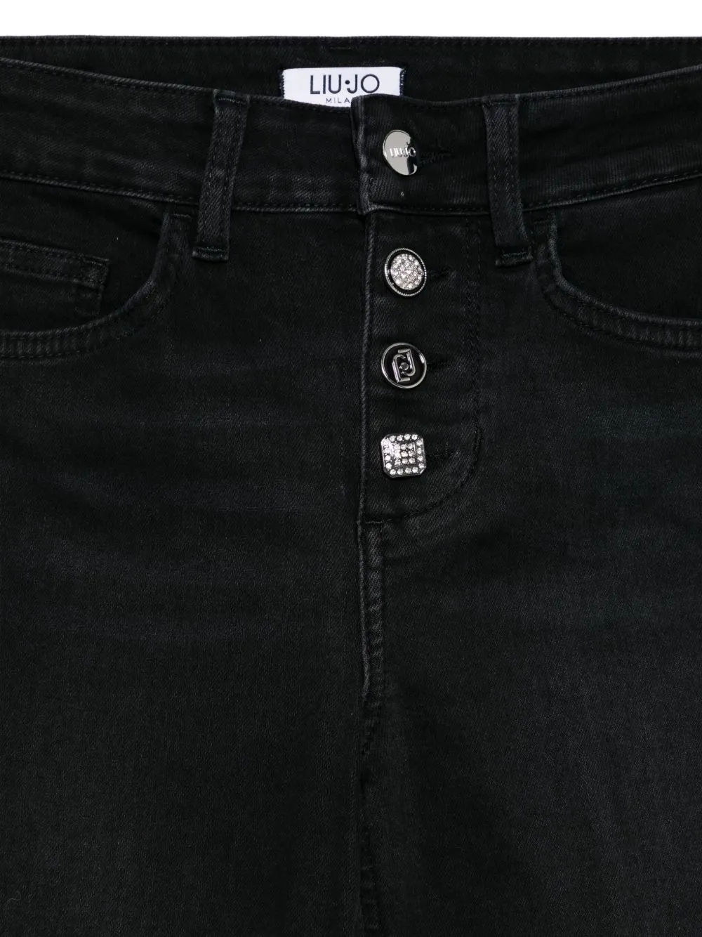 Belt Loop Denim Trousers