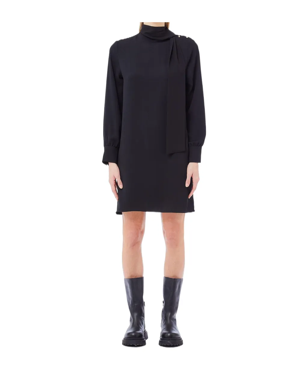 Liu Jo Scarf Detail Short Dress