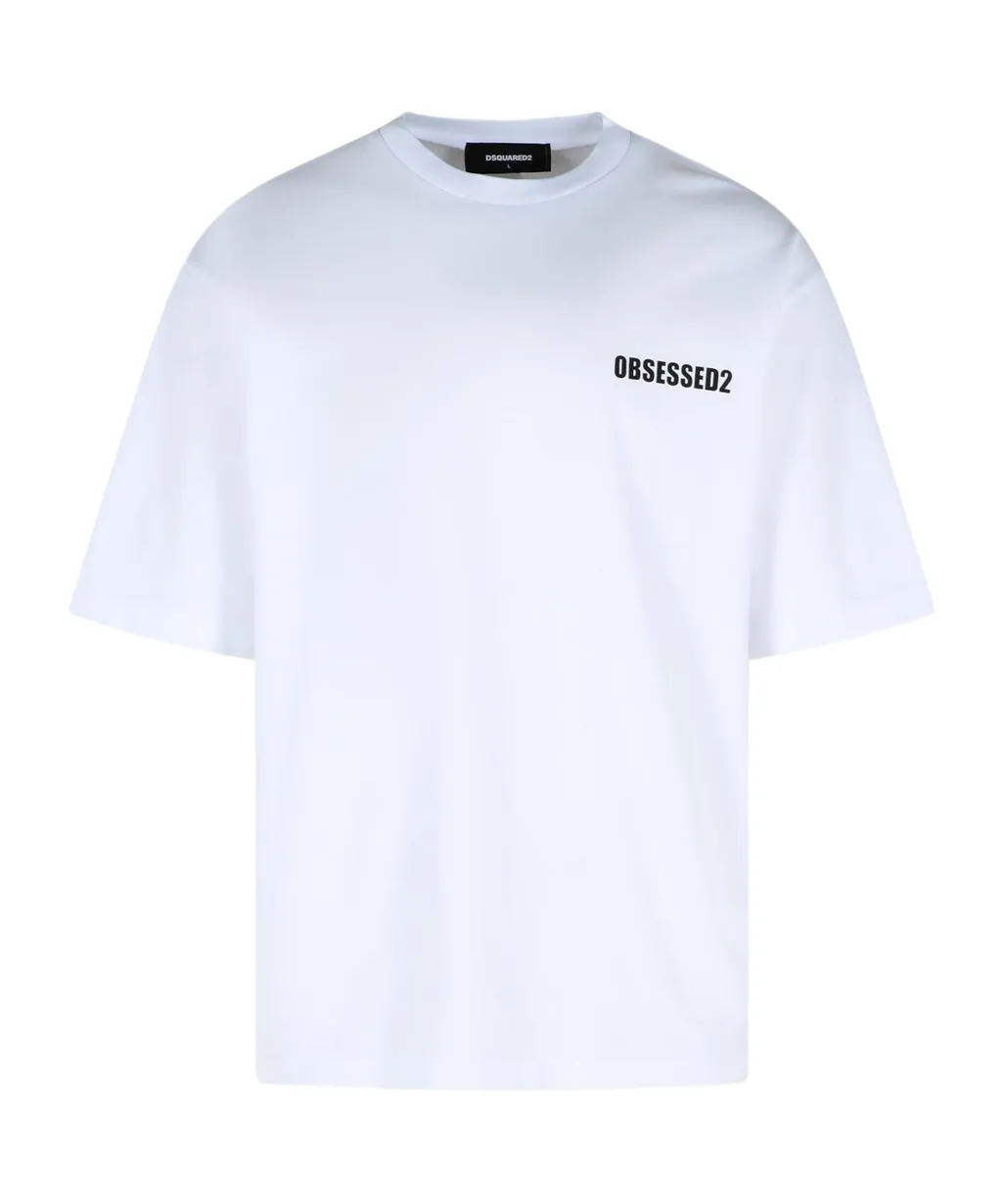 Dsquared2 Obsessed Printed Crewneck T-Shirt
