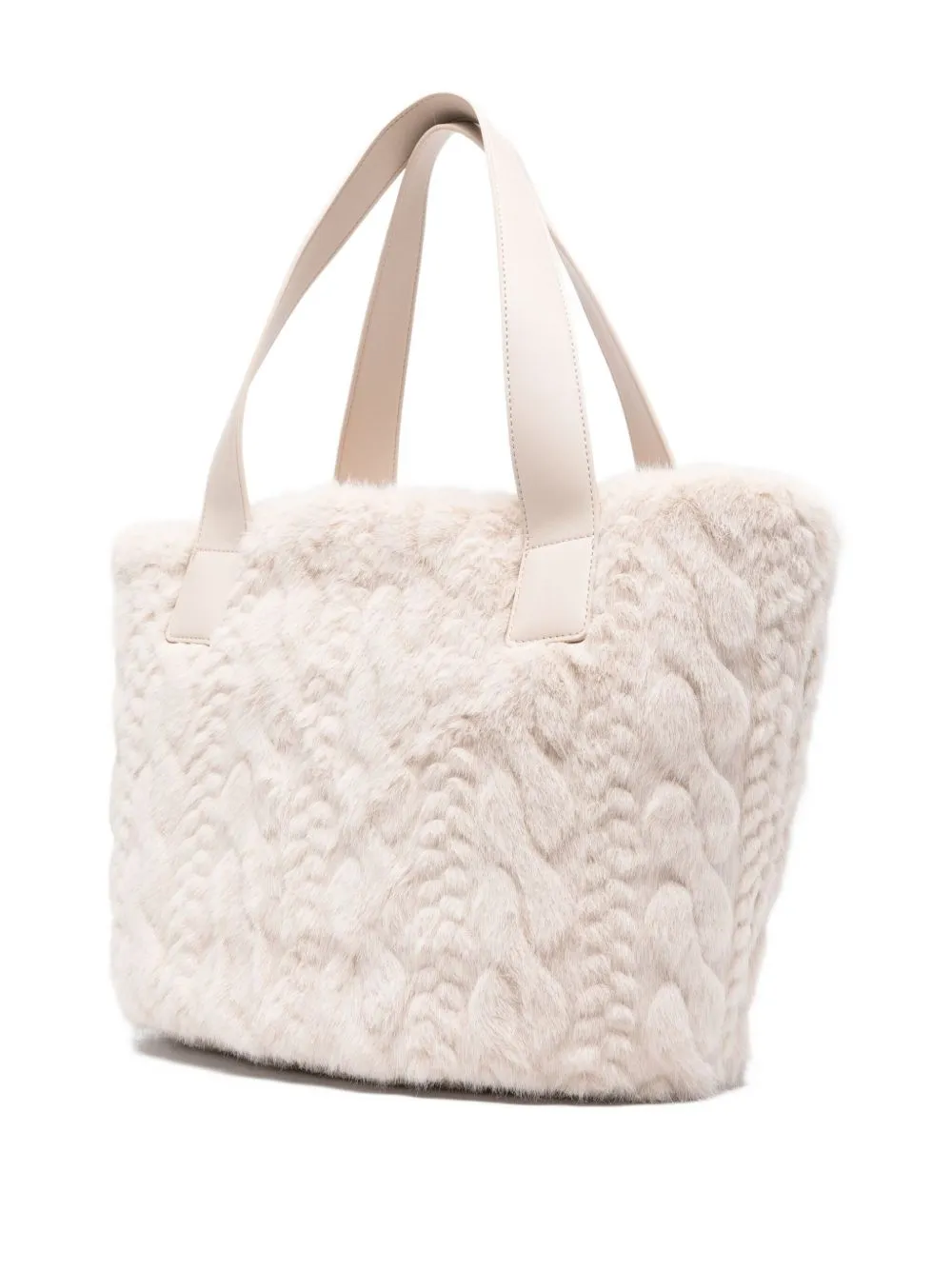 Liu Jo Large Faux Fur Hobo Bag