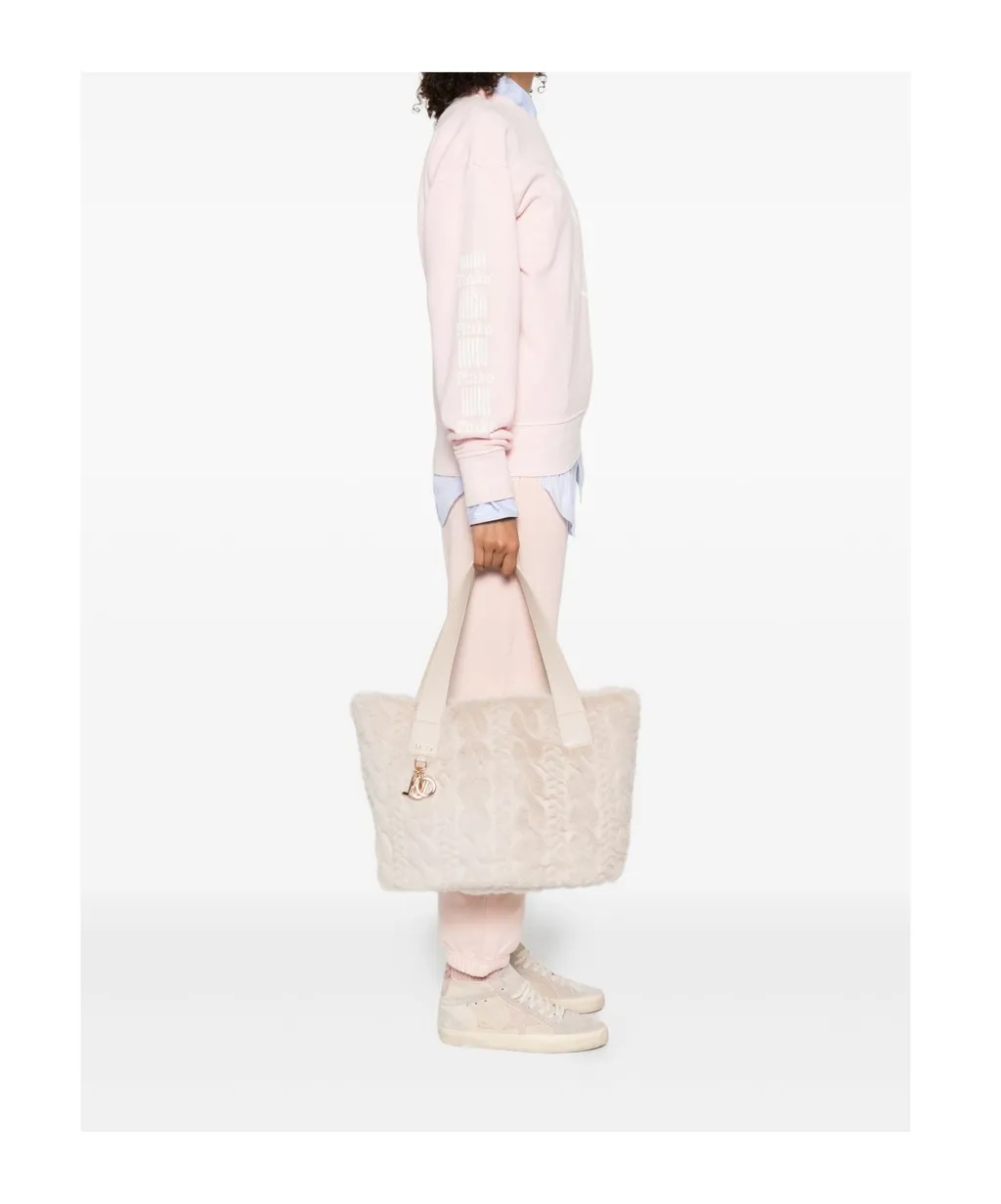 Liu Jo Large Faux Fur Hobo Bag