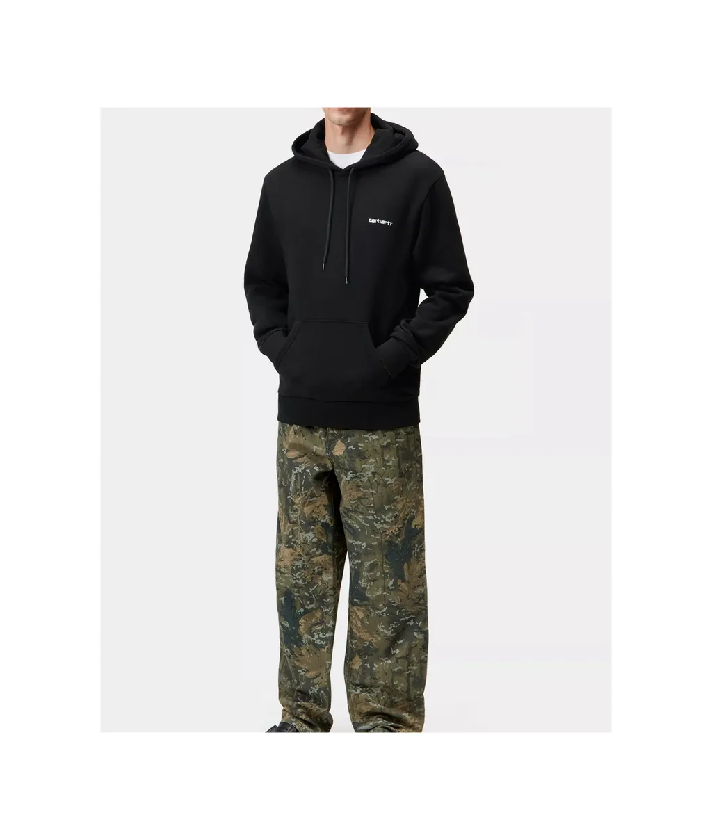 Carhartt Wip Hooded Script Embroidery Hoodie