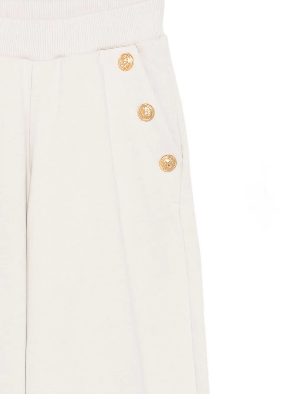 Button-Detailed Trousers