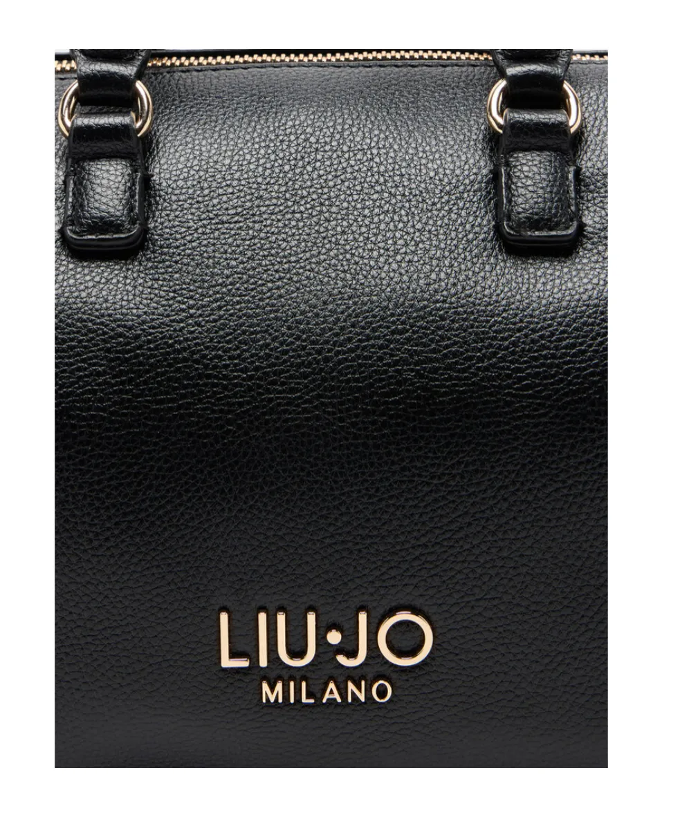 Liu Jo Logo Plaque Zip-Up Tote Bag